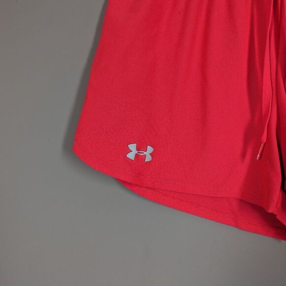 Under Armour Pink Logo Waistband Running Shorts – Size M - Picture 3 of 6